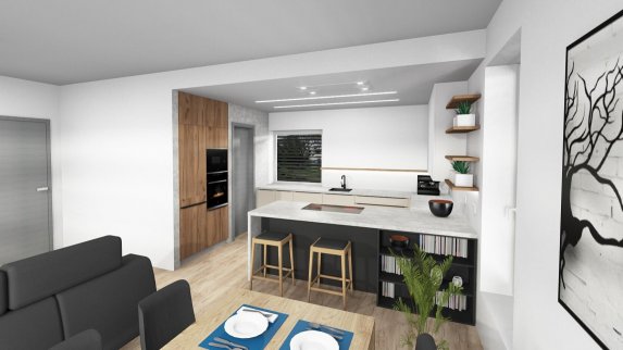 Náhled vizualizace interiéru