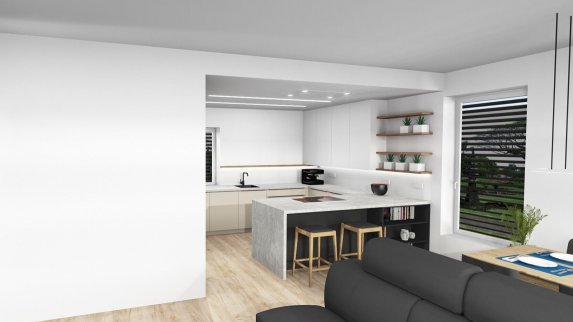 Náhled vizualizace interiéru